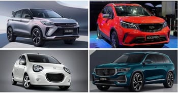 Vente de véhicules Geely en Algérie, SUV, citadines et SUV électriques.