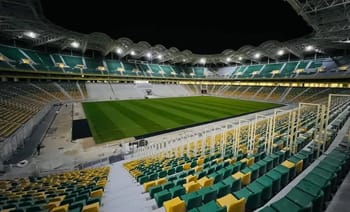 Stade de Tizi Ouzou, nouveau stade en Algérie, infrastructure sportive moderne.