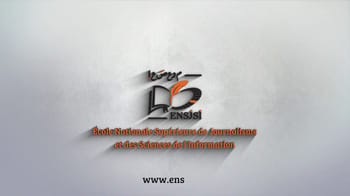 Logo de l'ENSJSI, école nationale supérieure de journalisme et sciences de l'information.