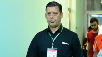Kamel Korichi, directeur sportif, lors d'une rencontre sportive.