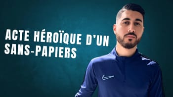 Homme en tenue sportive, acte héroïque, sauve une âme en détresse.