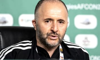 "Belmadi a...", Fouzi Chaouchi déballe tout sur l'ex berger des verts... Djamel Belmadi, entraîneur de football algérien, lors d'une conférence.