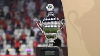 Trophée de la Super Coupe d'Afrique 2024 à Riyadh.