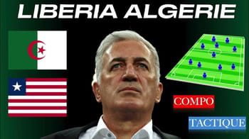 Match de football Algérie contre Liberia pour la CAN 2025.