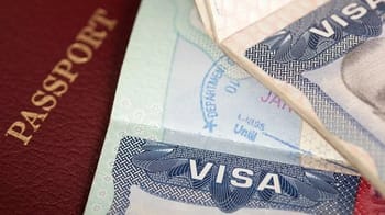 Passeport et visa pour l'Union Européenne, documents de voyage importants.