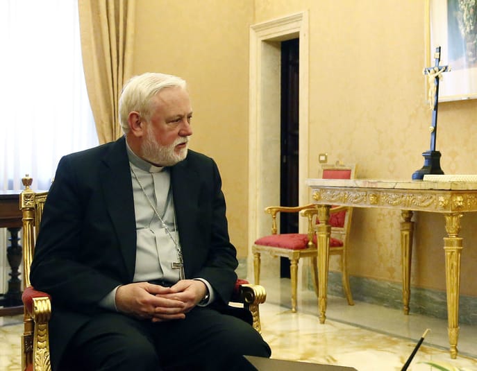 Le président Tebboune lors d'une rencontre officielle au Vatican.