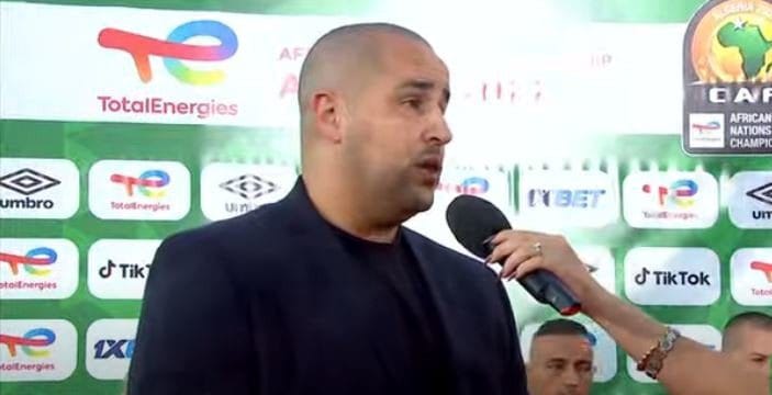 Bougherra s'exprime lors du tirage au sort du CHAN.