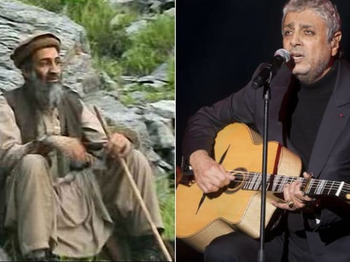 Enrico Macias et un musicien traditionnel en pleine performance.