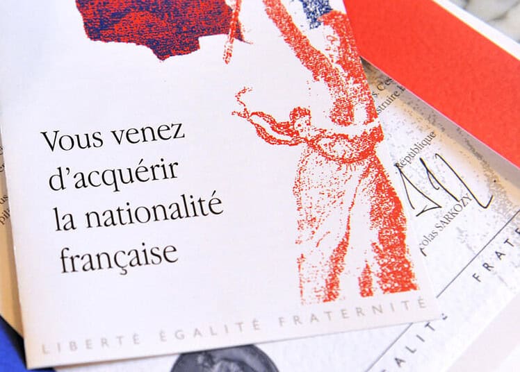Document officiel pour obtenir la nationalité française en 2026.