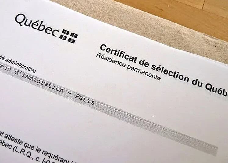 Immigration au Québec : cette voie populaire rouvre enfin ses portes Certificat de sélection du Québec pour immigration permanente.