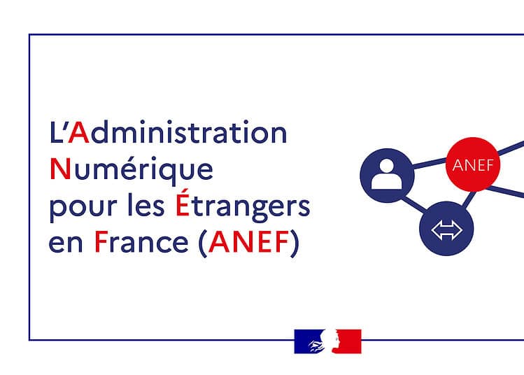 Crise titre de séjour en France : l’ANEF au cœur d’un système à bout Schéma du système numérique pour étrangers en France avec ANEF.