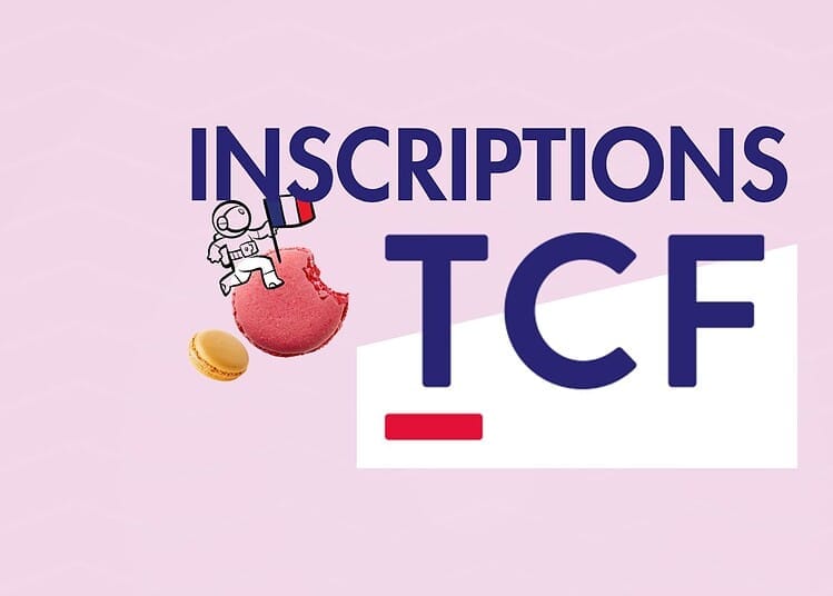 Logo TCF avec un astronaute et la carte de l'Algérie.