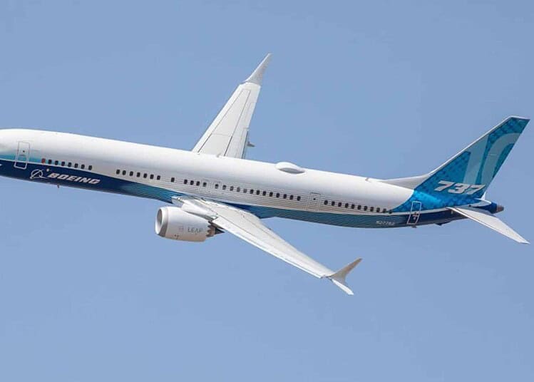 Air Algérie : le premier Boeing 737 MAX 8 bientôt livré Avion Boeing 737 Max 8 en vol pour Air Algérie.