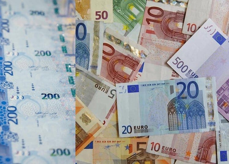 Démantèlement d'un réseau de trafiquant : 40 000 euros et 520 dirhams confisqués à Oran ! Billets de banque et devises en euros, confiscation à Oran.