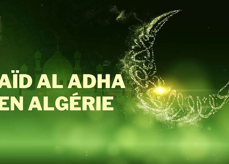 Aïd-el-Adha : des mosquées de France sous menace d'attaques Célèbre croissant de lune pour l'Aïd al-Adha en Algérie.