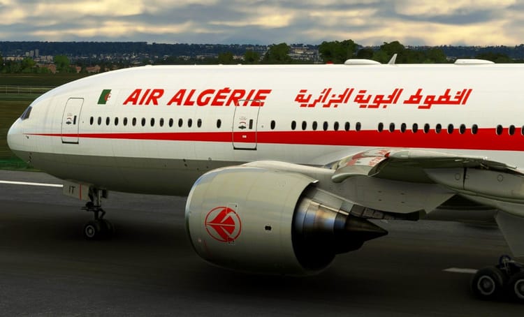 Exclusif. Les autorités françaises rejettent le nouveau programme d’Air Algérie Avion d'Air Algérie prêt au décollage sur la piste.
