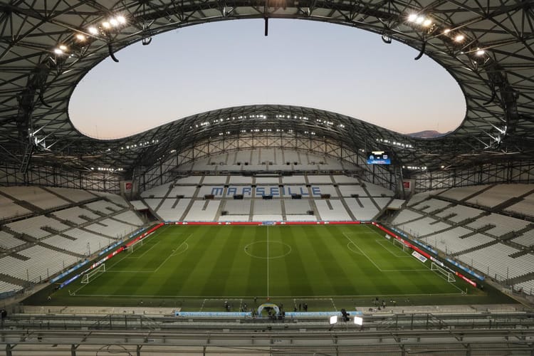 Stade Vélodrome vide avant le match Algérie - Suède.