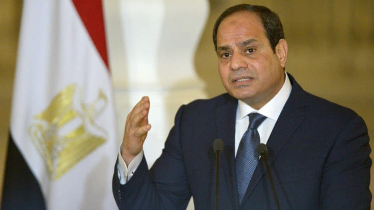 Sommet arabe d'Alger : le président égyptien se prononce Le président égyptien s'exprime lors du sommet arabe à Alger.