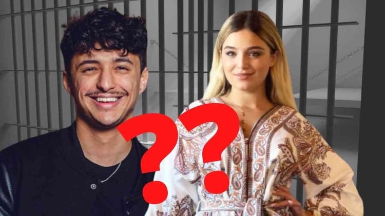 Affaire Future Gate /Algérie : Du nouveau ! Quel sort réservé aux influenceurs concernés? Jeune homme et femme en prison, symbolisant influenceurs concernés.