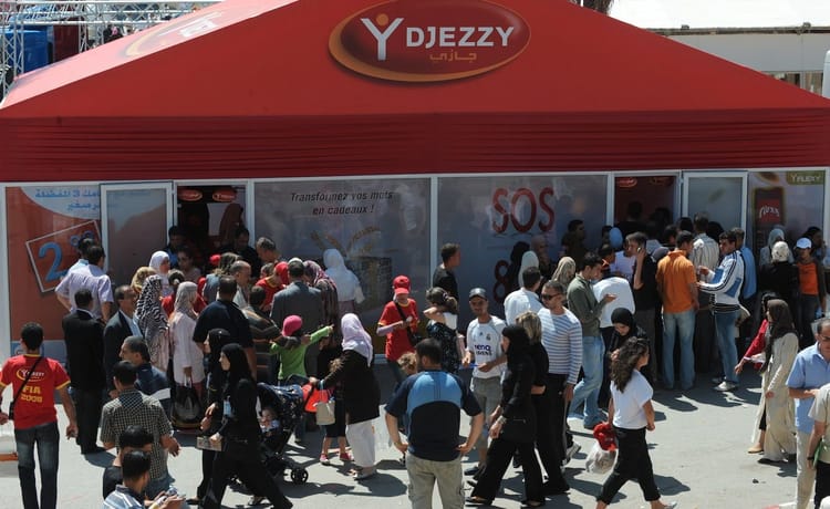 Djezzy/Algérie : Voici les contenus divertissants proposés par « Nokta ». Foule nombreuse lors de l'événement Djezzy en Algérie.