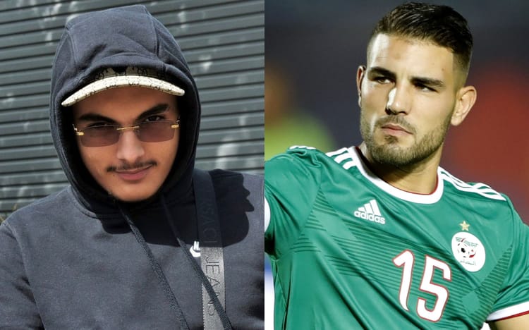 Algérie, le rappeur RK garde une grande rancune contre Delort Rappeur RK et joueur Delort, figures du football et de la musique algérienne.