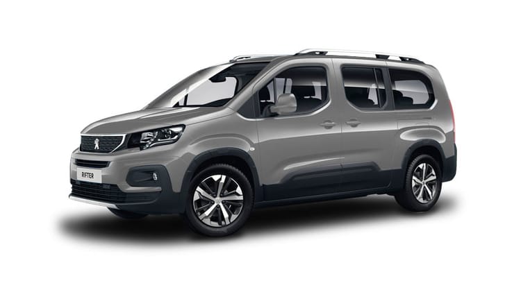 Voiture Peugeot Rifter 2021, modèle familial spacieux et moderne.