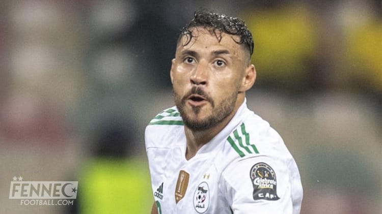 Ligue 1/ France : Les internationaux algériens font leur retour. Voici le bilan de leur prestation. Footballeur algérien en action lors d'un match de Ligue 1.