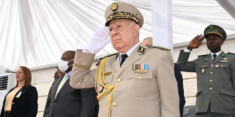 Algérie : Le Général d'Armée Saïd Chengriha en visite en France Général Saïd Chengriha en visite officielle en France.