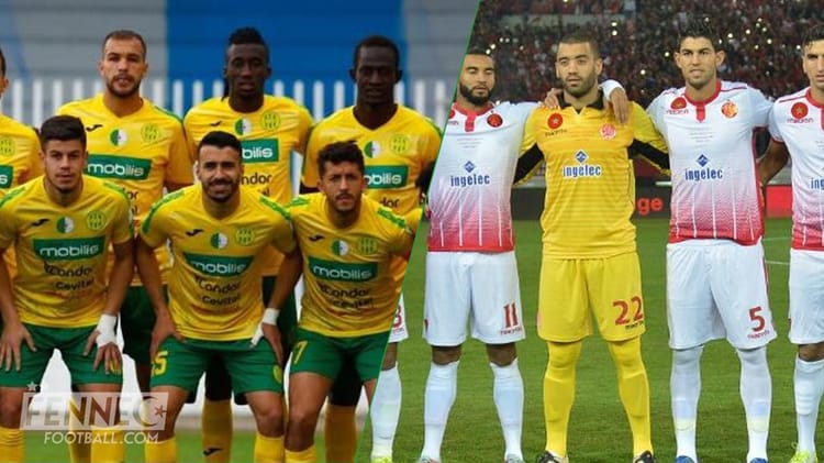 Équipes de football de la Ligue marocaine et algérienne.