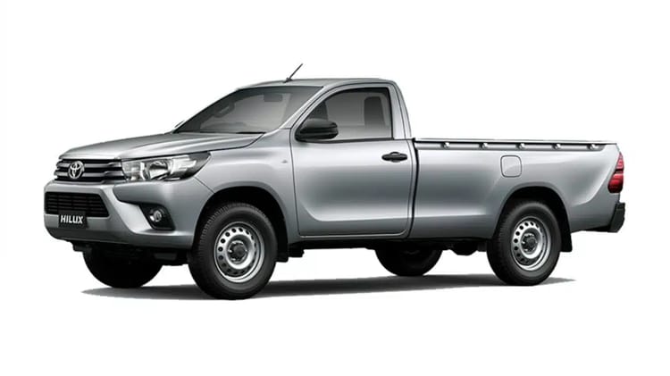 Camion Toyota Hilux 2023, véhicule utilitaire robuste et moderne.