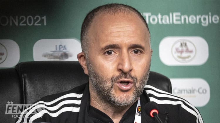 Equipe d'Algérie : « chacun est libre de jeûner ou non », Djamal Belmadi Djamel Belmadi, entraîneur de l'équipe d'Algérie, en conférence de presse.
