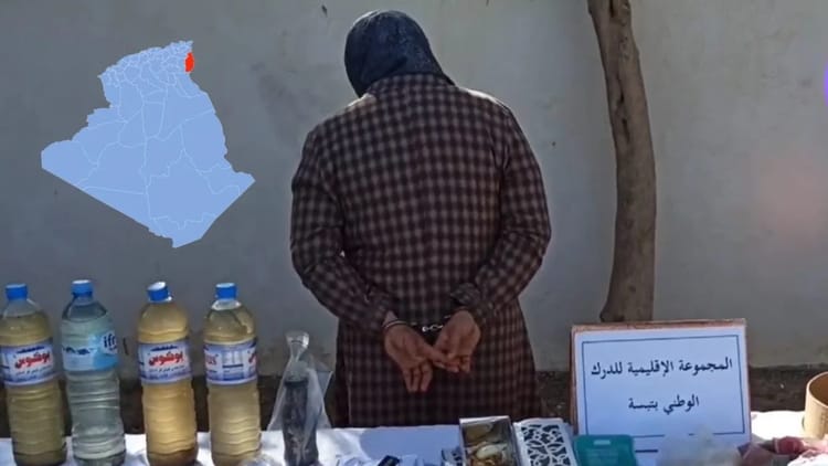 Une personne arrêtée à Tébessa avec un arsenal de guerre.
