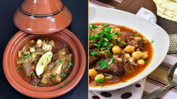 « Manger du Bouzelouf est tout simplement impossible pour moi » Un internaute se déchaine. Bouzelouf en sauce dans un plat traditionnel marocain.