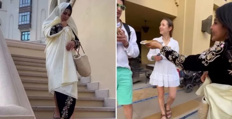 L’Algérienne Ahlam Ammouri vulgarise le patrimoine Algérien Ahlam Ammouri vulgarise le patrimoine algérien lors d'un événement culturel.