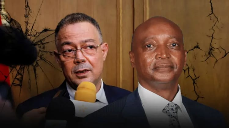 Fawzi Lakjaa profère des injures contre le président de la CAF Fawzi Lakjaa s'exprime lors d'une interview officielle.