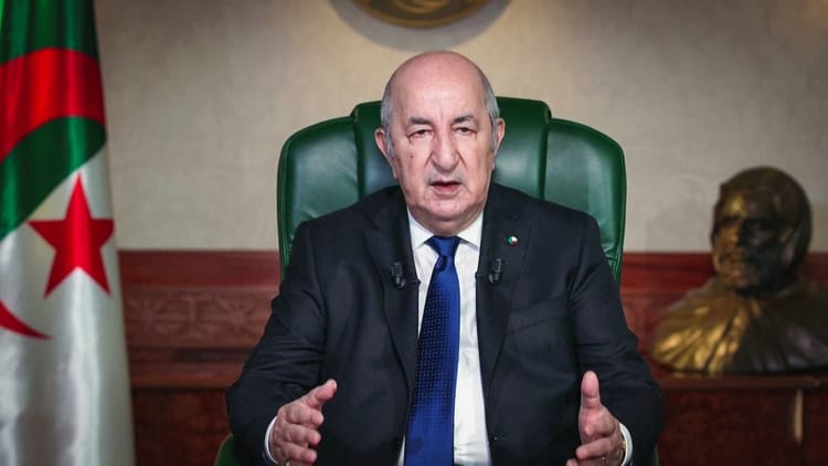 Aïd al-Adha 2023 – Algérie : Abdelmadjid Tebboune adresse ses vœux à la Nation Abdelmadjid Tebboune lors d'un discours officiel en Algérie.