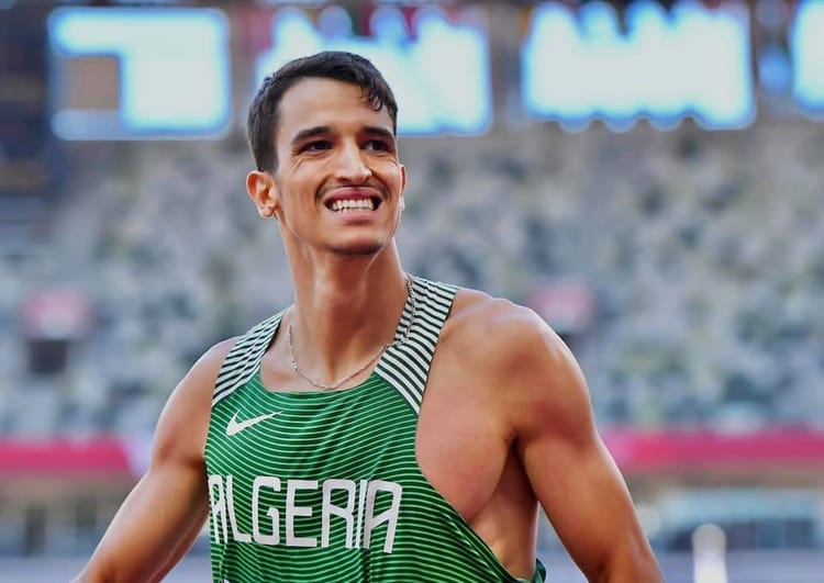 Yasser Triki décroche l’or au Meeting de Berlin du Continental Silver Tour Athlète algérien Mohamed Triki lors du Forum d'athlétisme allemand.