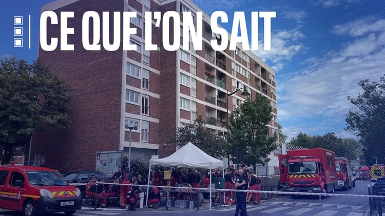 Intervention d'urgence dans un immeuble résidentiel à Paris.