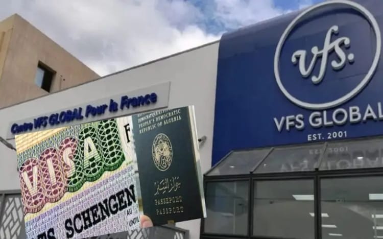 Centre VFS Global pour demandes de visa Schengen à l'extérieur.