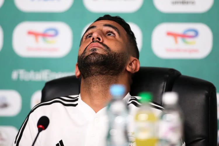 Riyad Mahrez assume la responsabilité du match nul contre l'Égypte.