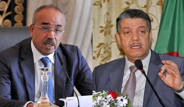 Coup de tonnerre! Nouvelle peine de prison pour Noureddine Bedoui et Abdelmalek Boudiaf Noureddine Bedoui et Abdelmalek Boudiaf lors d'une conférence de presse.