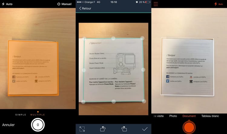 Scanner des textes de façon rapide et efficace, c'est possible grâce à ceci... Capture de document avec smartphone pour une numérisation efficace.