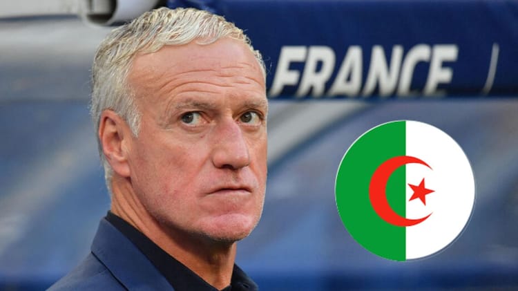 Choc : Didier Deschamps Parle des Algériens de France Didier Deschamps critique la sélection algérienne lors d'une conférence de presse.