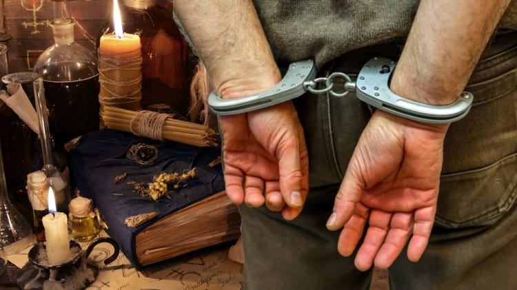 Opération à Batna : Interpellation de trois sorciers avec une somme de 2,6 milliards de centimes et des objets ésotériques Arrestation de deux hommes avec des objets ésotériques à Batna.