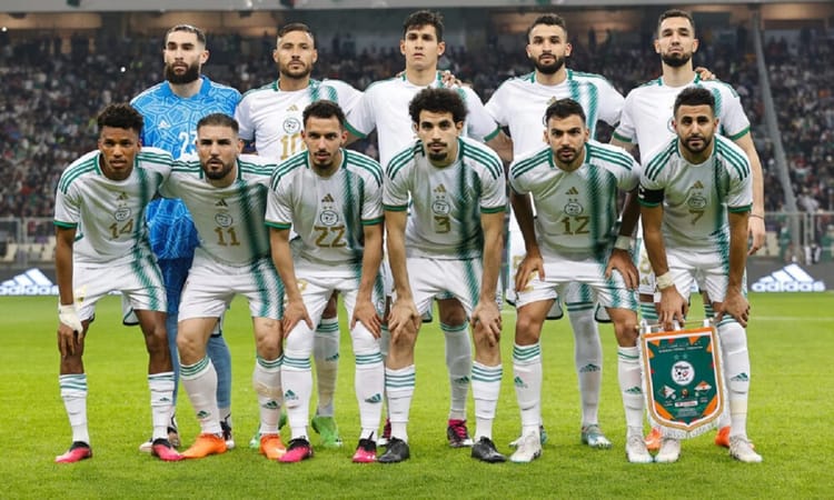 L'équipe d'Algérie en préparation pour la Coupe du Monde 2026.
