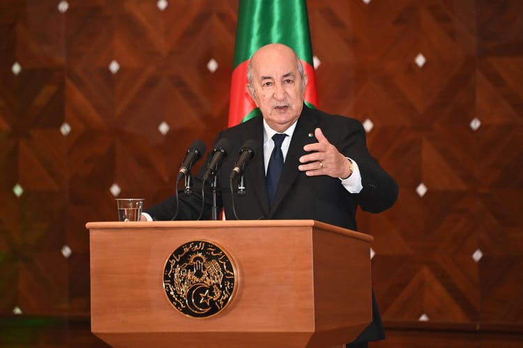 Algérie : Réunion d'urgence au conseil de sécurité sur les mesures de la CIJ pour la Palestine Président Tebboune lors d'un discours à la Foire d'Alger.