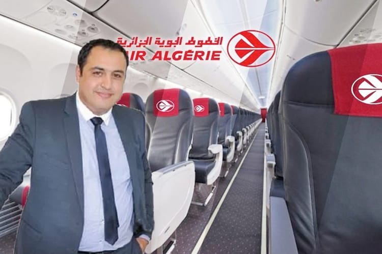 Air Algérie : Objectif reconquête mondiale en 2024 avec nouvelles lignes et avions ! Intérieur d'un avion Air Algérie avec sièges modernes.