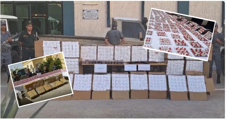 Saisie massive de comprimés hallucinogènes à El Oued par la police.