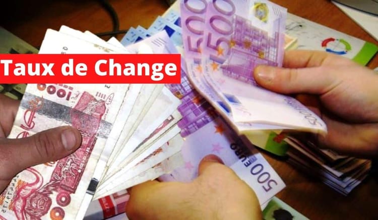 Echange de billets en euros et dinars algériens pour le marché noir et officiel.