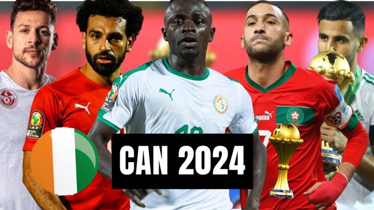 Joueurs de football africains favoris pour la CAN 2024.